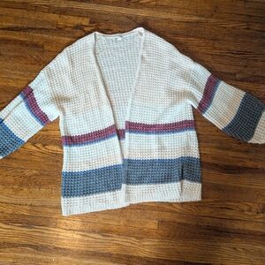 American Eagle Outfitters Multicolor Striped Cardigan
